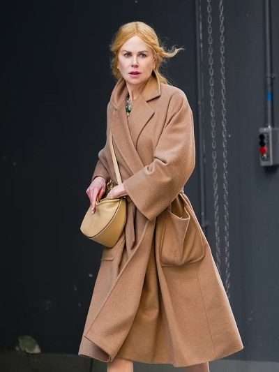 Babygirl Nicole Kidman Brown Coat