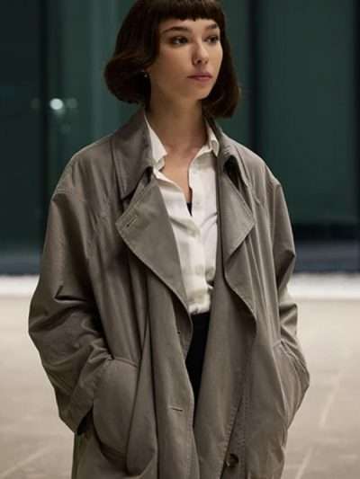 Matilda De Angelis Citadel Diana Grey Coat