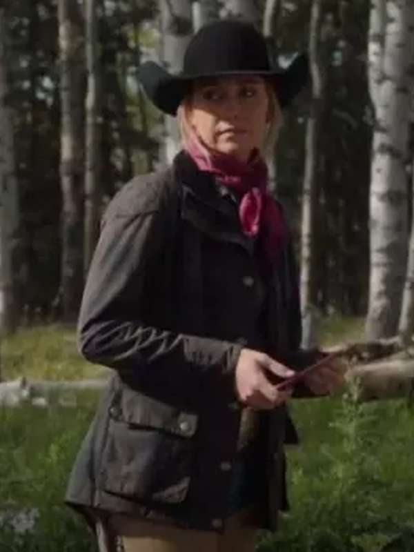 Amber Marshall Heartland S16 Green Jacket