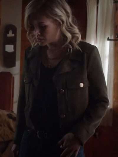 Mallory Wells Heartland S16 Brown Cropped Jacket
