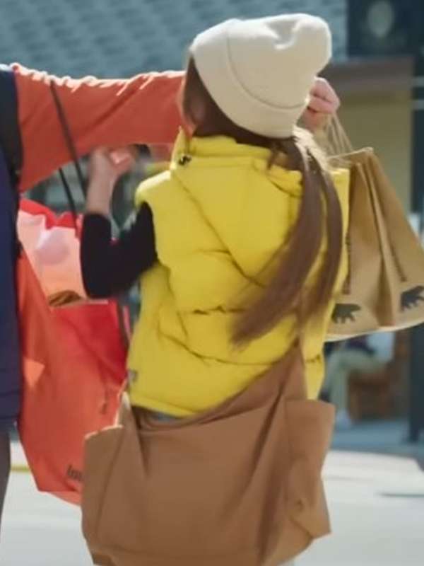 Kathryn Bernardo Hello, Love, Again 2024 Yellow Hooded Vest