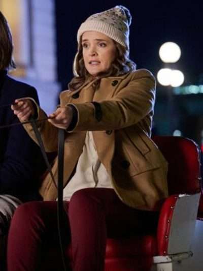 Jess Brown Santa Tell Me 2024 Brown Wool Jacket