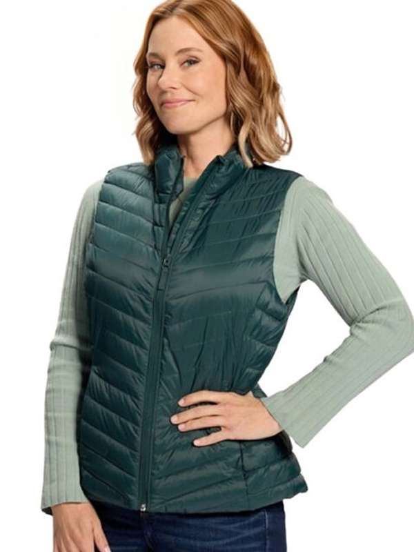 Ashley Williams Jingle Bell Run 2024 Green Vest