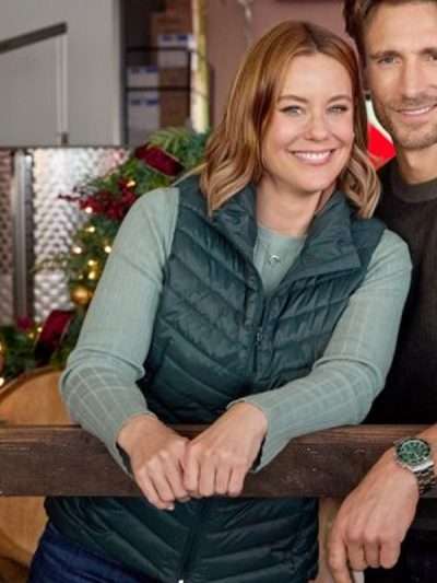 Ashley Williams Jingle Bell Run 2024 Puffer Vest