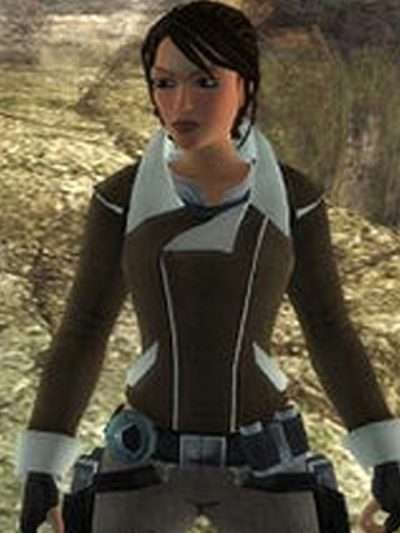 Lara Croft Tomb Raider Legend Shearling Jacket