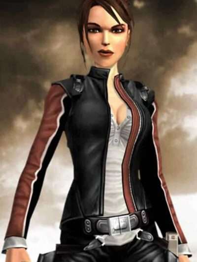 Lara Croft Tomb Raider Legend Leather Jacket