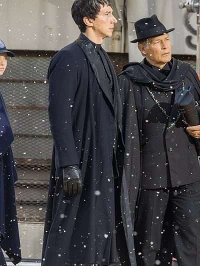 Adam Driver Megalopolis 2024 Black Coat