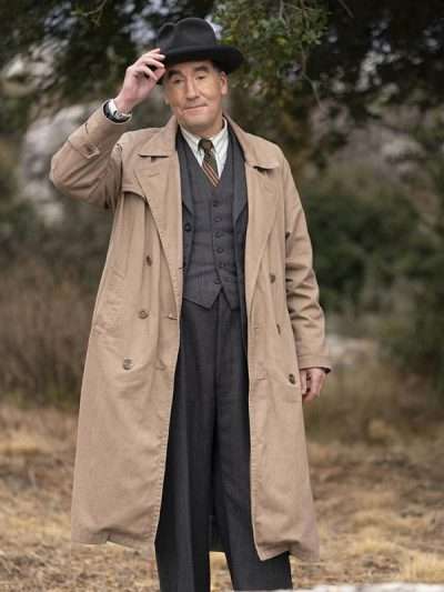 Atticus Pünd Moonflower Murders Brown Coat