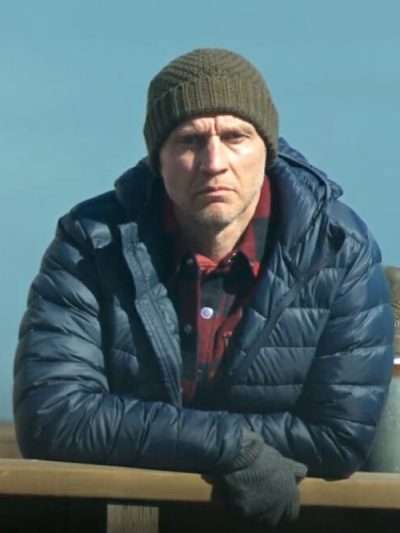 Gordon Murphy Murder In A Small Town Blue Puffer Hooded Jacket