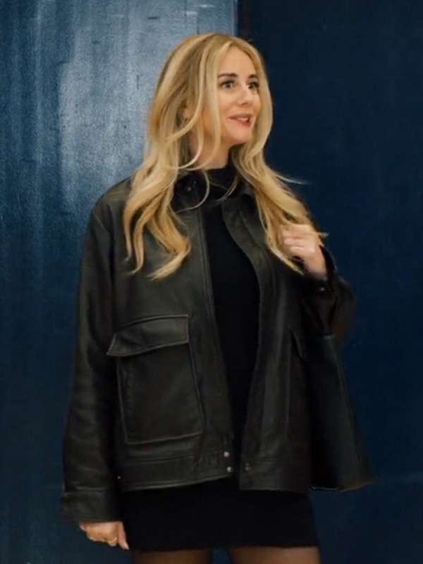 Morgan Nobody Wants This Black Leather Jacket