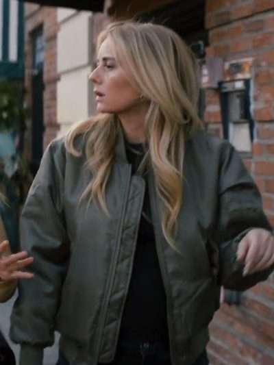 Nobody Wants This S01 Morgan Green Bomber Jacket