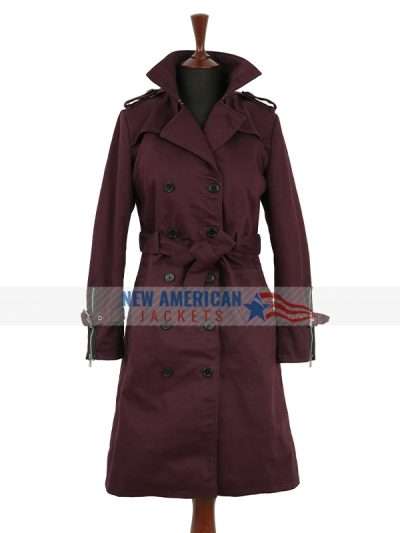 Tracker 2024 Fiona Rene Maroon Coat