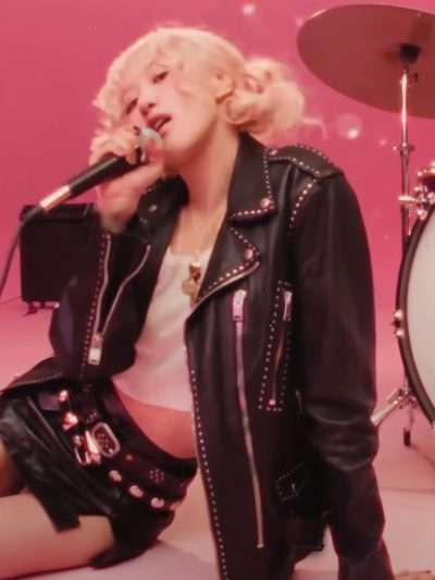 Rose Apt Black Leather Jacket