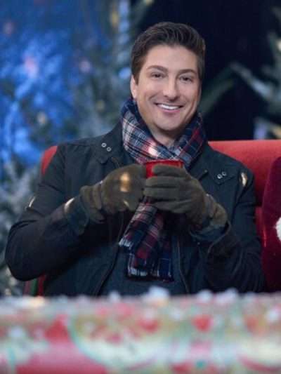 Daniel Lissing Santa Tell Me 2024 Black Cotton Jacket
