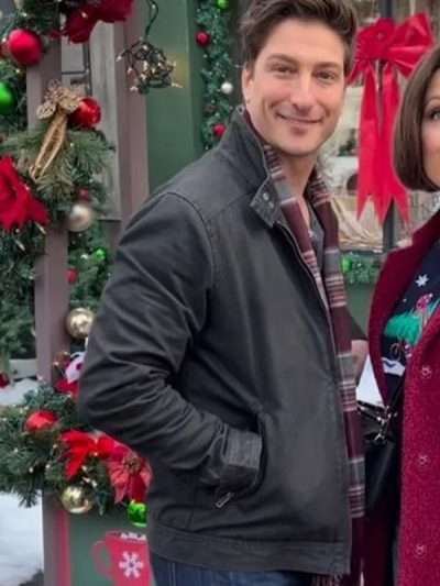 Daniel Lissing Santa Tell Me 2024 Black Jacket