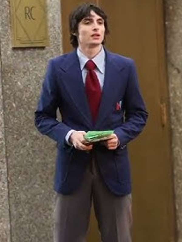 Finn Wolfhard Saturday Night Movie 2024 Blue Blazer
