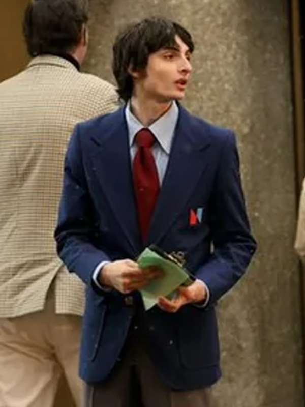 Finn Wolfhard Saturday Night Blue Blazer