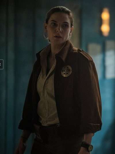 Rebecca Ferguson Silo S01 Brown Jacket