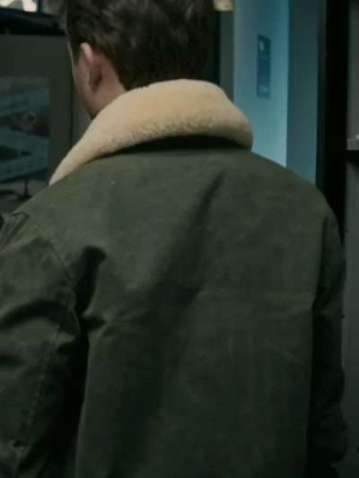 Jonathan Kent Superman and Lois Shearling Green Bomber Jacket