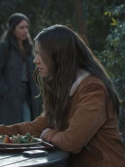 Catherine Missal Tell Me Lies Shearling Leather Jacket