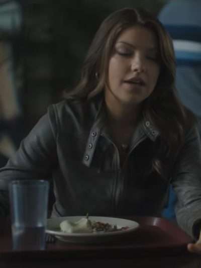 Bree Tell Me Lies 2024 Brown Leather Jacket