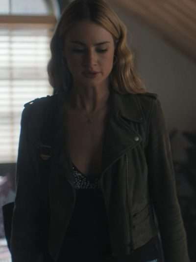 Lucy Albright Tell Me Lies S02 Green Jacket