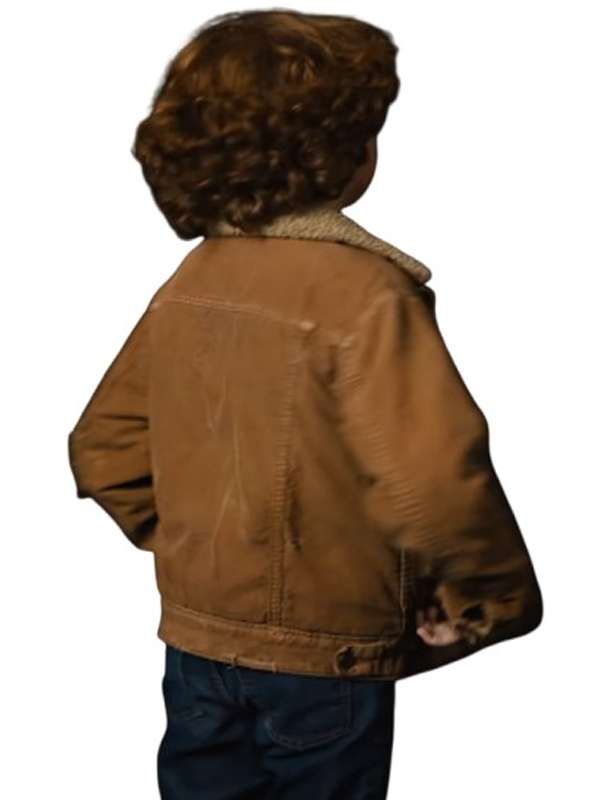 Essek Moore The Best Christmas Pageant Ever 2024 Shearling Jacket