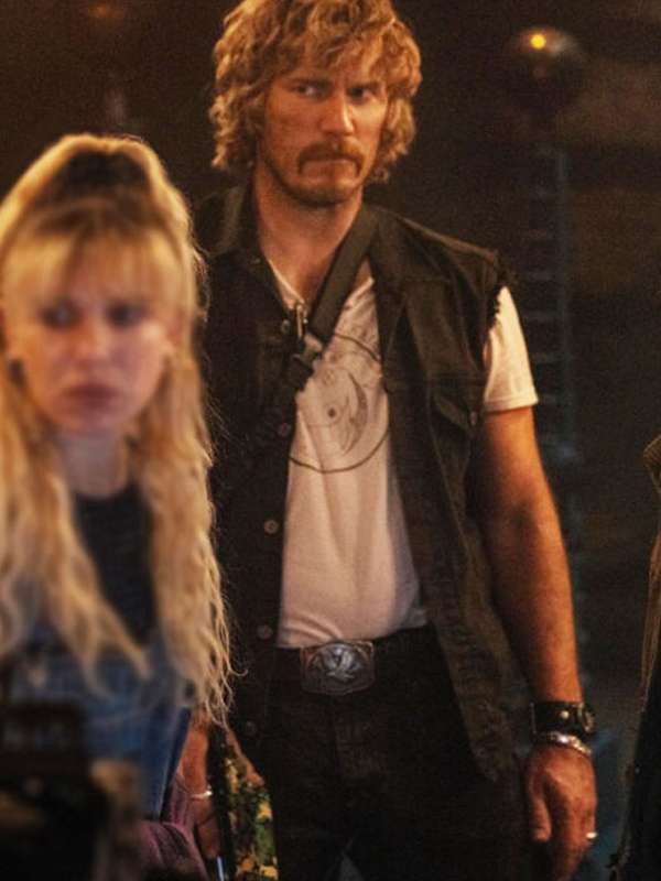 Chris Pratt The Electric State 2025 Black Vest
