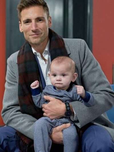 Andrew W. Walker Three Wise Men and a Baby Grey Wool Coat