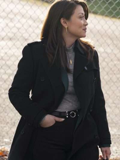 Reenie Greene Tracker S01 Black Wool Coat