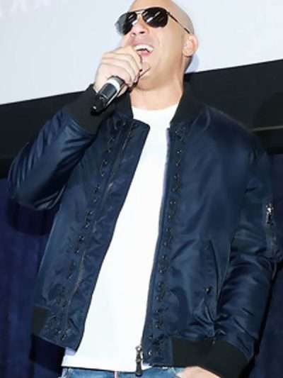 Vin Diesel xXx Blue Bomber Jacket