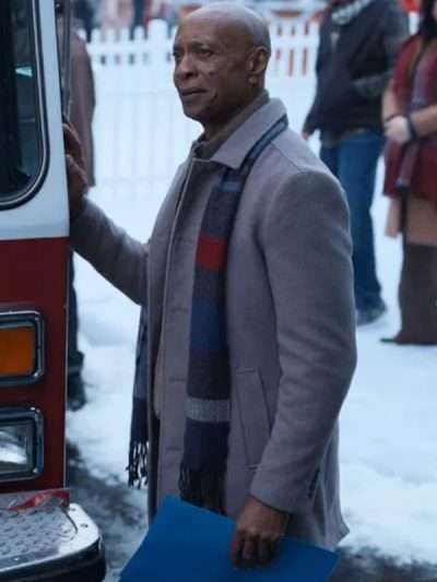 Peter Bryant A Reason for the Season Grey Wool Coat