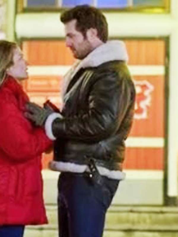 The Finnish Line 2024 Beau Mirchoff Black Leather Jacket