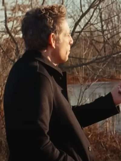 Ben Stiller Nutcrackers 2024 Mike Black Wool Coat