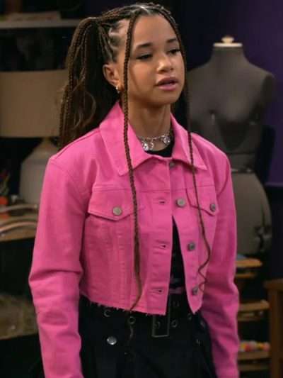 Wizards Beyond Waverly Place Billie Pink Jacket