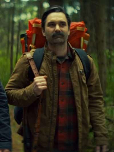Dr. Noah Wolf Brilliant Minds Brown Cotton Jacket