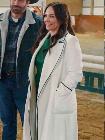 Jade Harlow Christmas on the Ranch 2024 Trench Coat