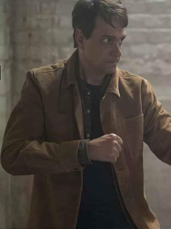 Daniel LaRusso Cobra Kai S06 Brown Jacket