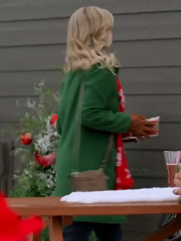 Snowy with a Chance of Christmas 2024 Andrea Brooks Green Coat