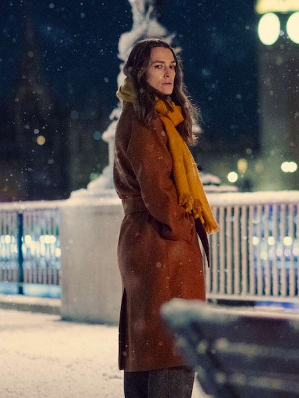 Black Doves S01 Helen Webb Brown Wool Trench Coat