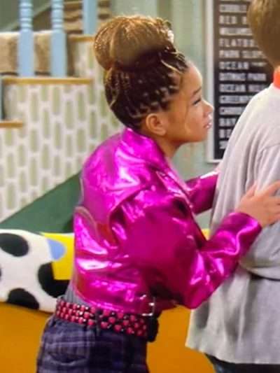 Billie Wizards Beyond Waverly Place Leather Jacket