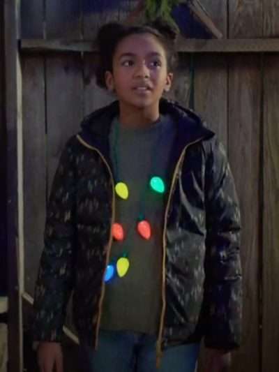 Delia Lisette Chambers Jingle Bell Love 2024 Puffer Jacket