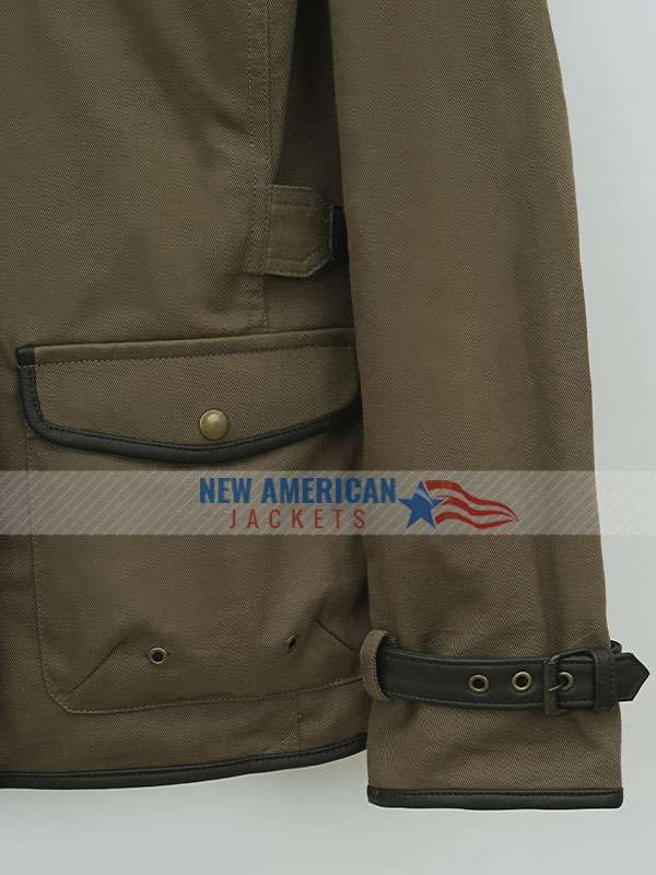 Pearl Nolan TV Series Whitstable Pearl Brown Cotton Jacket