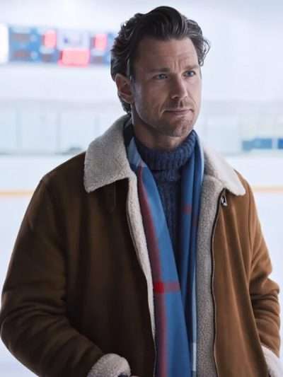 Kyle Newman A Reason for the Season 2024 Brown Leather Jacket