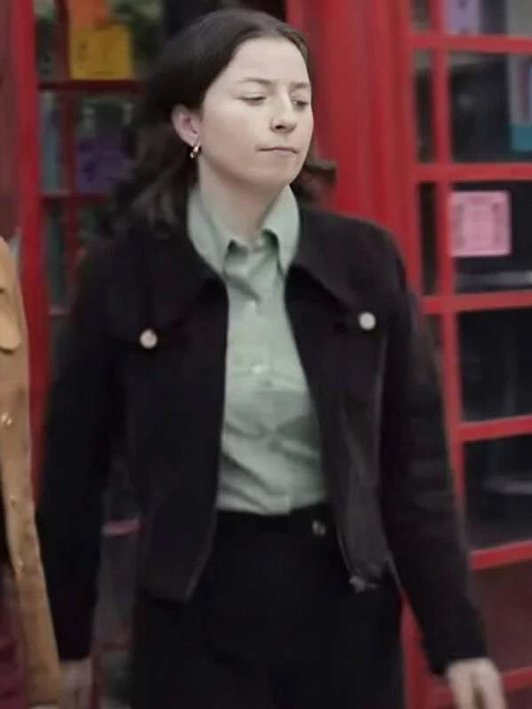 TV Series Say Nothing S01 Marian Price Black Jacket