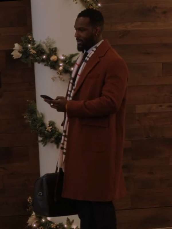 James Meet Me Next Christmas 2024 Brown Coat