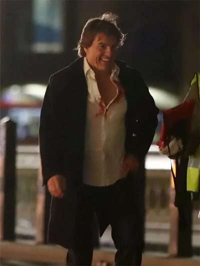 Tom Cruise Mission Impossible 8 Black Coat