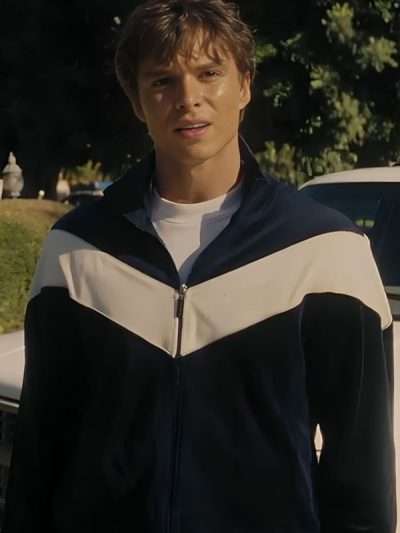 Lyle Menendez Monsters Blue Track Jacket