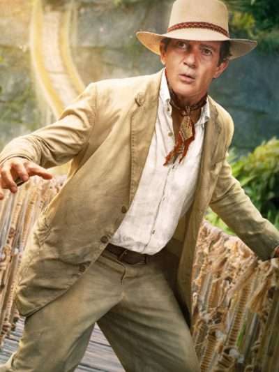 Antonio Banderas Paddington in Peru 2024 White Blazer