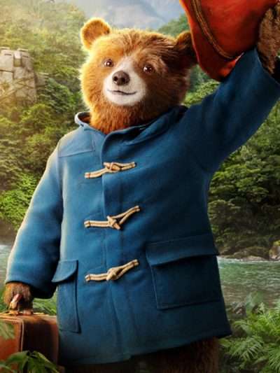 Paddington in Peru 2024 Blue Hooded Jacket